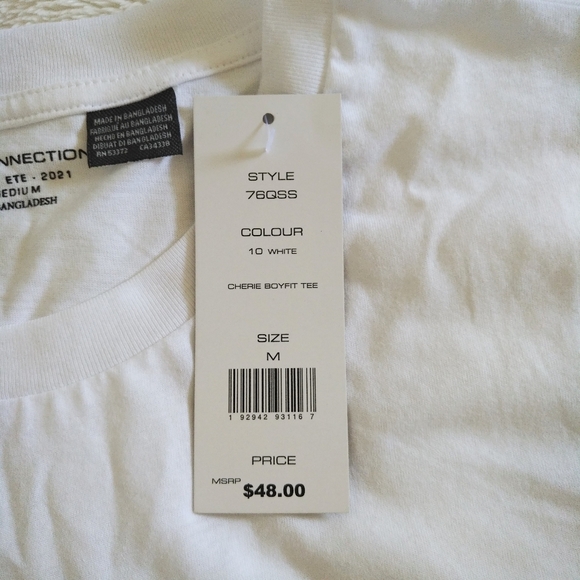 French🇫🇷 Connection "Cherie"👩💕 Tee - NWT - Picture 12 of 12